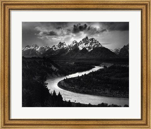 Snake River Fine Art Print By Ansel Adams At Fulcrumgallery.com