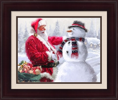 Santa And Snowman 3