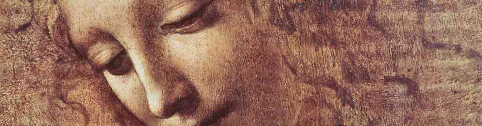 Head of a Young Woman with Tousled Hair by Leonardo Da Vinci