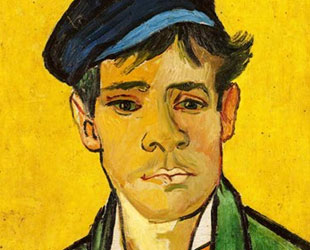 Young Man with a Hat, 1888 by Vincent Van Gogh