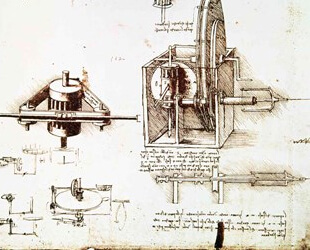 A Fin Spindle by Leonardo Da Vinci