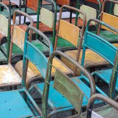 Colorful French Chairs