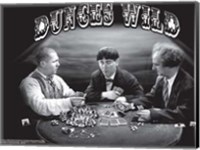 Three Stooges: Dunces Wild Fine Art Print