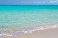 Bahamas, Little Exuma Island Ocean Surf And Beach Framed Print