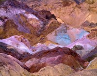 California, Death Valley Np, Artist's Palette Framed Print