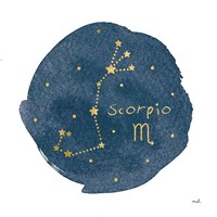 Horoscope Scorpio Framed Print