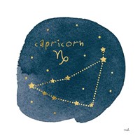 Horoscope Capricorn Framed Print
