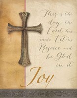 Words for Worship Joy Framed Print