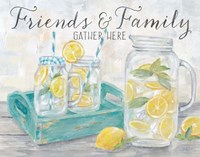 Friends and Family Country Lemons Landscape Fine Art Print