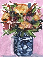 Bouquet in a Vase III Framed Print