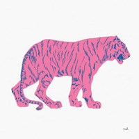 Hey Tiger I Framed Print