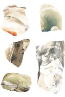 Geode Segments II Framed Print