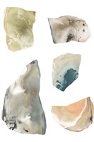 Geode Segments III Framed Print
