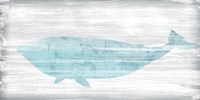 Weathered Whale II Framed Print