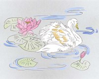 Swan Lake Song II Framed Print