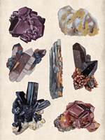 Vintage Minerals II Framed Print