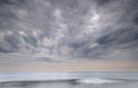 Stormy Seascape, Cape May National Seashore, NJ Framed Print