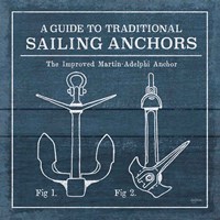 Vintage Sailing Knots XII Framed Print