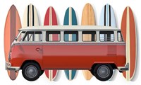 Surfer Van Fine Art Print