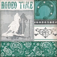 Rodeo Time Framed Print