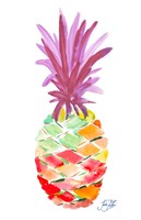 Punchy Pineapple I Framed Print