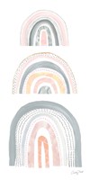 Boho Rainbow V Framed Print
