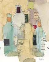 Wines & Spirits II Framed Print