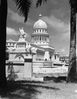The Capitol Building Havana Cuba Framed Print