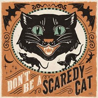 Scaredy Cats III Framed Print