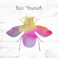 Bee Yourself Framed Print