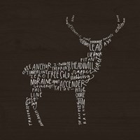 Deer Lodge Framed Print