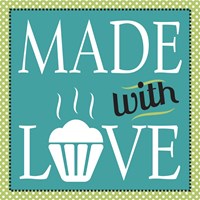 Made With Love Framed Print