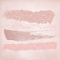 Pink Glitter I Framed Print