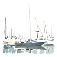 Sailboat Scenery I Framed Print