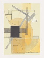 Mapping Bauhaus III Framed Print