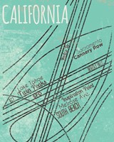 California Roads Framed Print