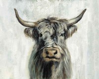Highland Cow Horizontal Framed Print