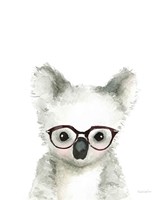 Koala in Glasses Framed Print