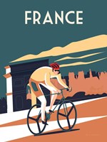 France Framed Print