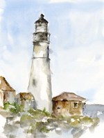 Plein Air Lighthouse Study I Framed Print