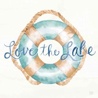 Lake Love VI Framed Print