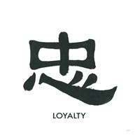 Loyalty Word Framed Print
