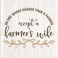 Farm Life VI-Farmer's Wife Framed Print