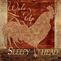 Wake Up Sleepy Head Framed Print