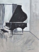 Piano Blues II Framed Print