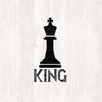 Chess Piece I-King Framed Print