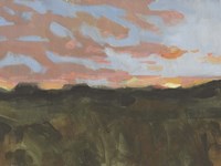 Sunset in Taos I Framed Print