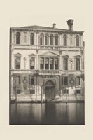 Vintage Views of Venice I Framed Print