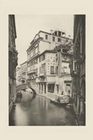 Vintage Views of Venice VI Framed Print