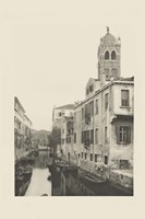 Vintage Views of Venice VII Framed Print